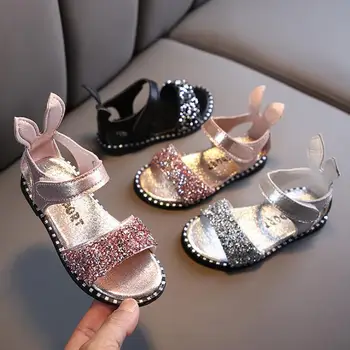 Hot Sale Summer Children Shoes Toddler Baby Girls Sandals Princess Rabbit Ear Shoes Soft Kids Sandals For Girls 21-36
Hot Sale Summer Children Shoes Toddler Baby Girls Sandals Princess Rabbit Ear Shoes Soft Kids Sandals For Girls 21-36