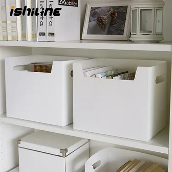 Foldable Desktop Storage Box Portable Plastic Book Folder Finishing Box Simple Office Stationery Snacks Organizer
Foldable Desktop Storage Box Portable Plastic Book Folder Finishing Box Simple Office Stationery Snacks Organizer
