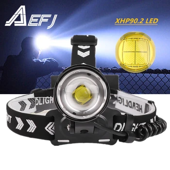Powerful XHP90 Led Headlamp USB Rechargeable Headlight Head lamp Torch Waterproof Flashlight Zoom Fishing Light by 18650 Battery
Powerful XHP90 Led Headlamp USB Rechargeable Headlight Head lamp Torch Waterproof Flashlight Zoom Fishing Light by 18650 Battery