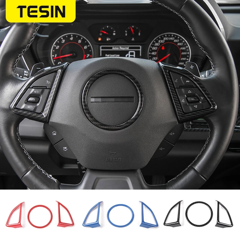 Car Styling Steering Wheel Cover Decorative Trim Sticker Frame for Chevrolet Camaro 2017+ High Quality Car Exterior Accessories
Car Styling Steering Wheel Cover Decorative Trim Sticker Frame for Chevrolet Camaro 2017+ High Quality Car Exterior Accessories