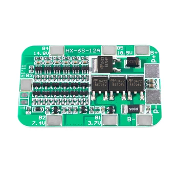 6S 15A 24V PCB BMS Protection Board For 6 Pack 18650 Li-ion Lithium Battery Cell Module diy kit
6S 15A 24V PCB BMS Protection Board For 6 Pack 18650 Li-ion Lithium Battery Cell Module diy kit