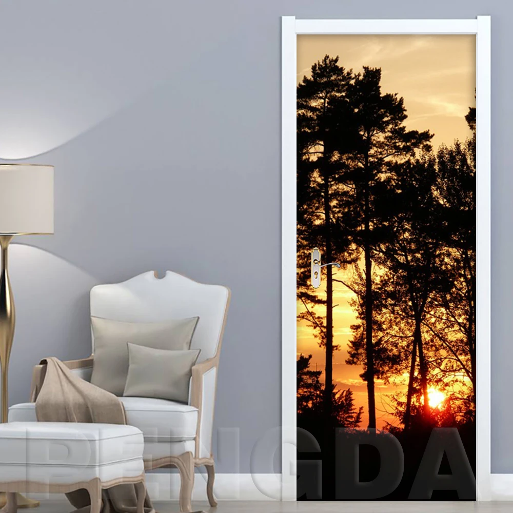 Door Sticker Mural DIY Decals Creative PVC Wallpaper Big Tree Sun Landscape Self Adhesive For Renew Print Art Picture Home Decor
Door Sticker Mural DIY Decals Creative PVC Wallpaper Big Tree Sun Landscape Self Adhesive For Renew Print Art Picture Home Decor