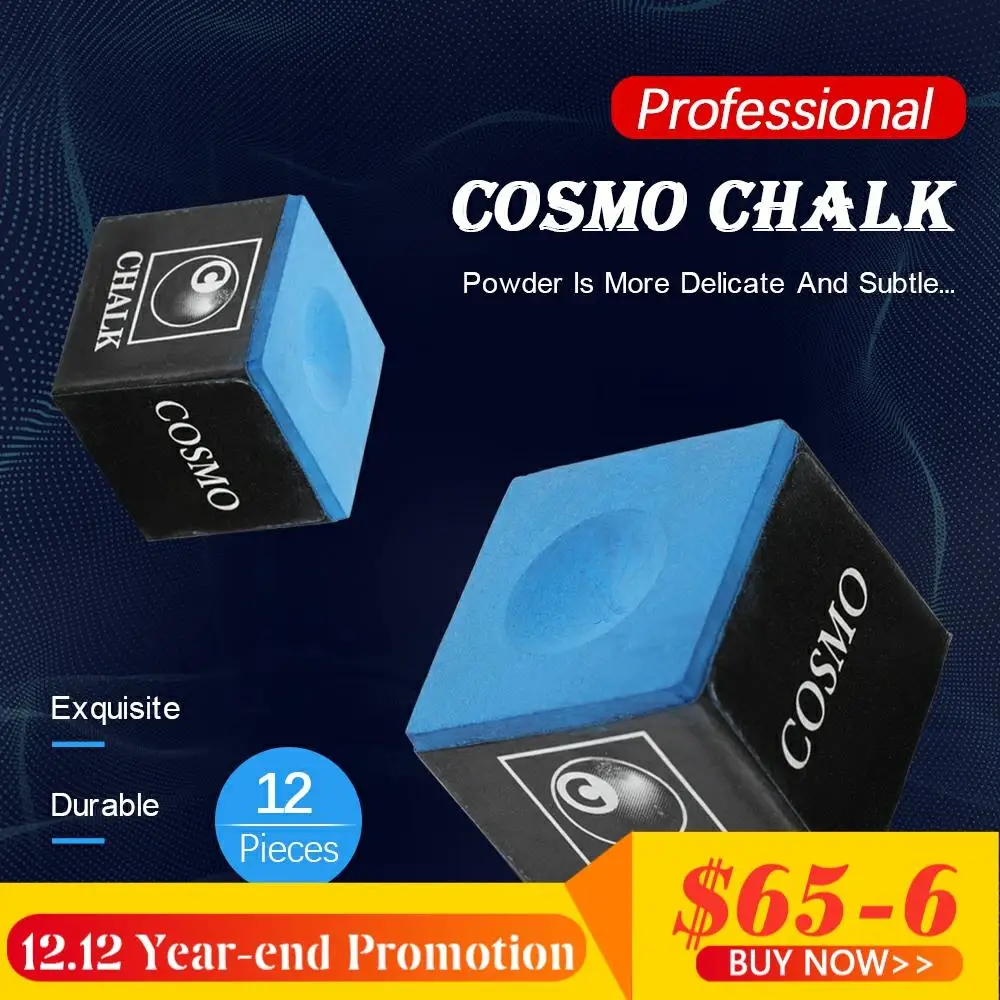 Original COSMO Chalk Billiard Chalk Blue Oil Pool Chalk Snooker Chalk Professional Chalk Pool Made In Japan Billiard Accessories
Original COSMO Chalk Billiard Chalk Blue Oil Pool Chalk Snooker Chalk Professional Chalk Pool Made In Japan Billiard Accessories