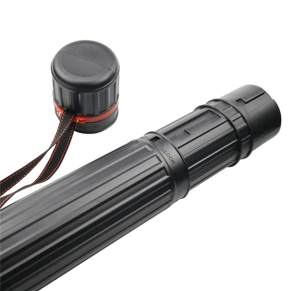 Tube de dessin télescopique en plastique tube de rangement pour broderie diamant