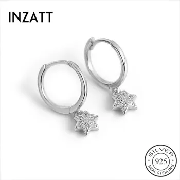 INZATT Real 925 Sterling Silver Zircon Flower Hoop Earrings For Fashion Women Party Fine Jewelry Cute Minimalist Accessories 
INZATT Real 925 Sterling Silver Zircon Flower Hoop Earrings For Fashion Women Party Fine Jewelry Cute Minimalist Accessories