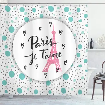 Paris City Decor Collection, Paris I love You Lettering Fashion Modern Background Europe Architecture Symbol Image, Polyester
Paris City Decor Collection, Paris I love You Lettering Fashion Modern Background Europe Architecture Symbol Image, Polyester