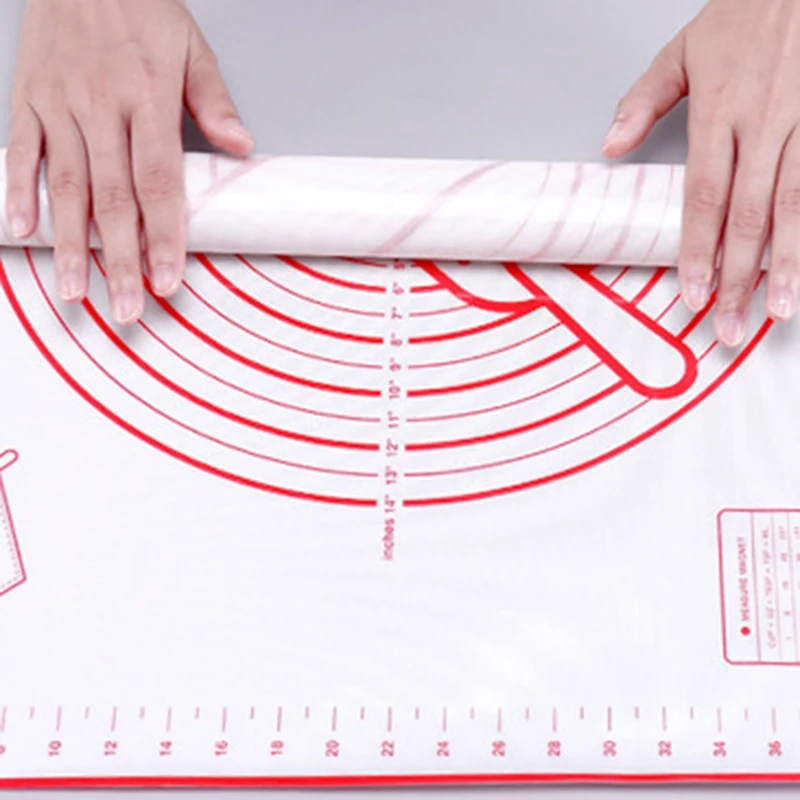 Silicone Dough Baking Mat Bakeware 60x80Cm Macaron Oven Pasta Tools Baking Sheet Tray Liner Mat Cake Mold Pad Multi-Function Pad
Silicone Dough Baking Mat Bakeware 60x80Cm Macaron Oven Pasta Tools Baking Sheet Tray Liner Mat Cake Mold Pad Multi-Function Pad