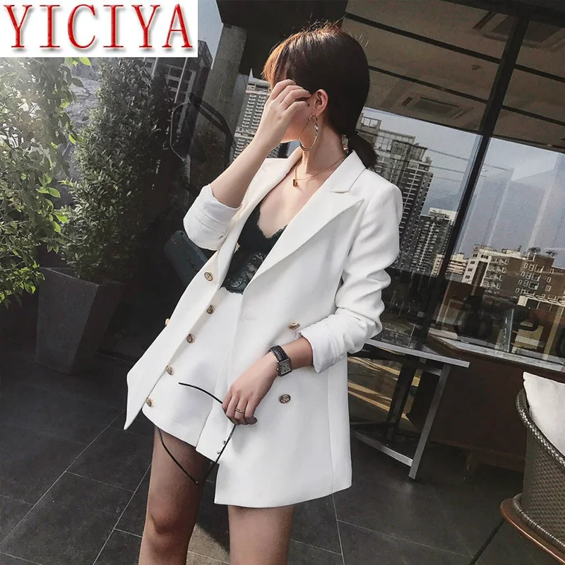 2020 ELegant Office Short Suit Set Women 2 Piece Set white Jacket Blazer High Waist Mini Pant Suits Female Tracksuit matching
2020 ELegant Office Short Suit Set Women 2 Piece Set white Jacket Blazer High Waist Mini Pant Suits Female Tracksuit matching