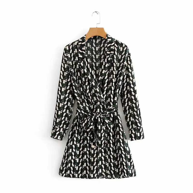 Logo Printed of Belt Slimming Skirt Western Style Autumn New Products Long Sleeve Explicit Elegant WOMEN'S Dress
Logo Printed of Belt Slimming Skirt Western Style Autumn New Products Long Sleeve Explicit Elegant WOMEN'S Dress