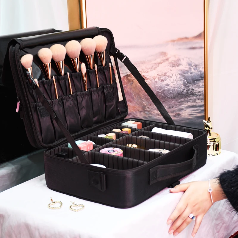 Multi-functional Makeup Case Large Organizer Professional Detachable Multi-layer Portable Waterproof Cosmetic Organizer Storage
Multi-functional Makeup Case Large Organizer Professional Detachable Multi-layer Portable Waterproof Cosmetic Organizer Storage