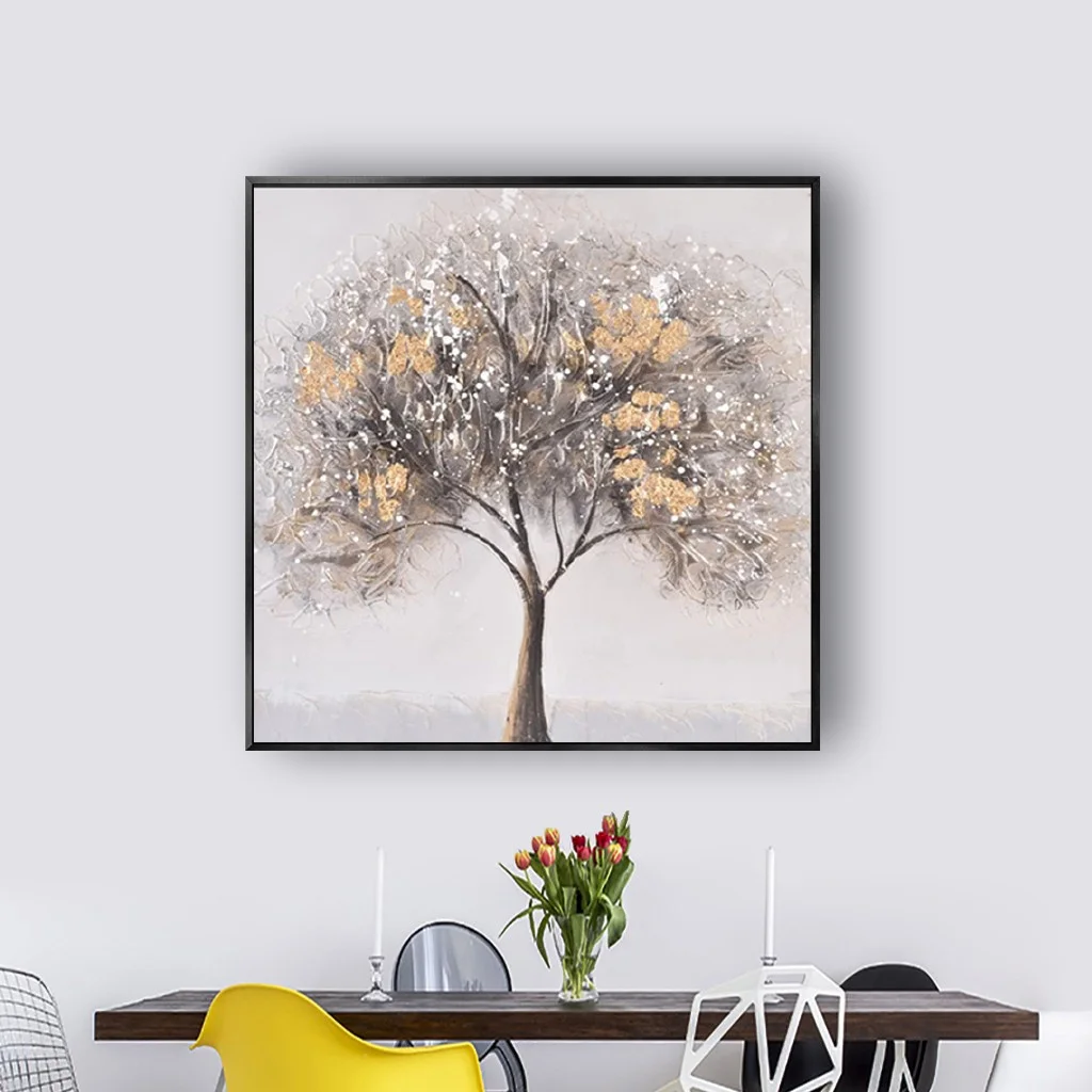 100% Hand painted Palette golden Flower modern Oil Painting on Canvas picture 3D Money Tree Wall Painting Cuadros room Decor art
100% Hand painted Palette golden Flower modern Oil Painting on Canvas picture 3D Money Tree Wall Painting Cuadros room Decor art