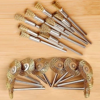 Mini Wire wheel brushes Brass Cup Rust Deburring Decontamination Abrasive Brush Remove paint
Mini Wire wheel brushes Brass Cup Rust Deburring Decontamination Abrasive Brush Remove paint