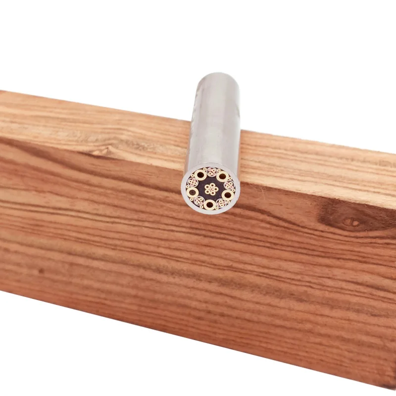 Knife DIY Handmade Complex pattern Diy knife Handle screw rivets Mosaic Pin (0.47" x 1.96" ) brass and stainless steel Tube
Knife DIY Handmade Complex pattern Diy knife Handle screw rivets Mosaic Pin (0.47" x 1.96" ) brass and stainless steel Tube