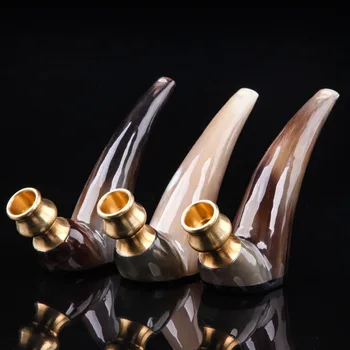 1Pcs New Horn Cigarette Accessories Filter Dual Use Smoking Pipe Mouthpiece Filtration Holder Gift for Men
1Pcs New Horn Cigarette Accessories Filter Dual Use Smoking Pipe Mouthpiece Filtration Holder Gift for Men