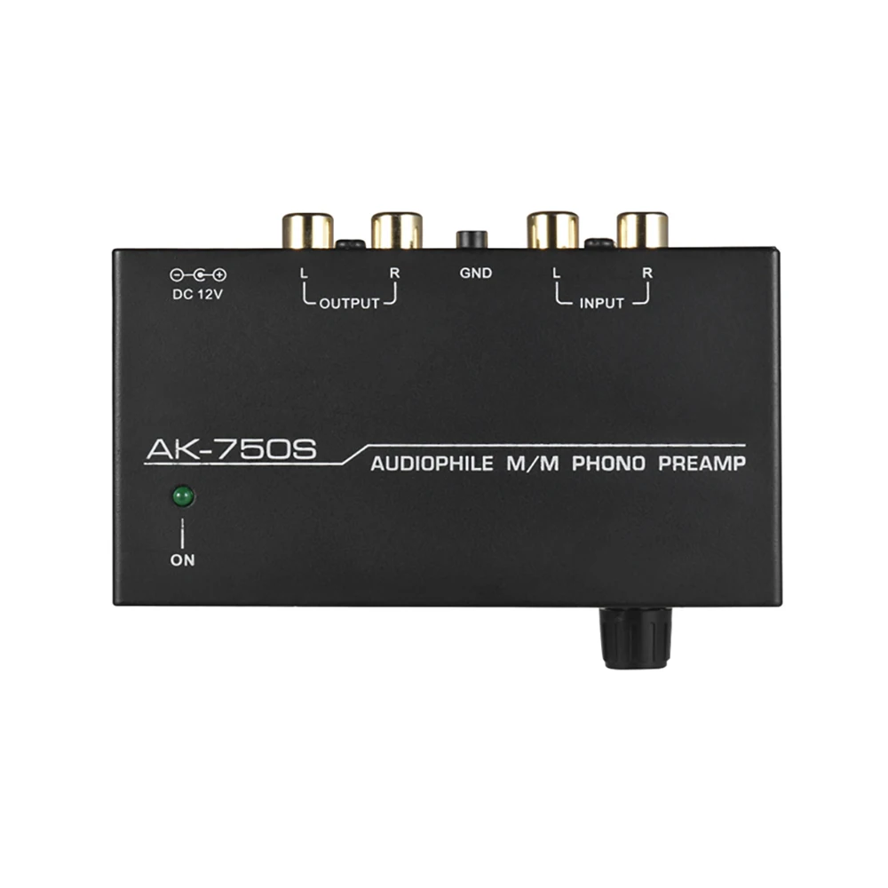 Ak-750S Audiophile M/M Phono Preamp Amp with Level Control Preamplifier Amplifier RCA Input and Output Interface
Ak-750S Audiophile M/M Phono Preamp Amp with Level Control Preamplifier Amplifier RCA Input and Output Interface