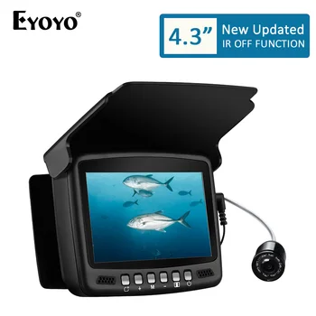 Eyoyo EF43A IR lighits 4.3 Inch 1000TVL Underwater Fish Finder HD Fishing Camera 8pcs Infrared Lamp Fishfinder Ice Fishing
Eyoyo EF43A IR lighits 4.3 Inch 1000TVL Underwater Fish Finder HD Fishing Camera 8pcs Infrared Lamp Fishfinder Ice Fishing
