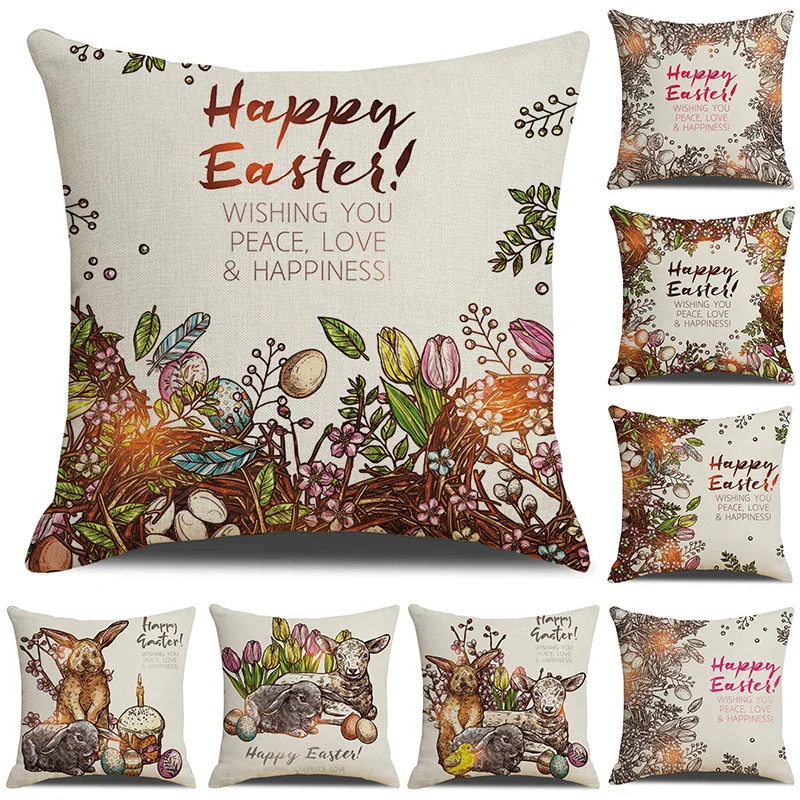 Hand painted wind cushion pillowcase easter linen pillowcase letter print car sofa bed pillowcase
Hand painted wind cushion pillowcase easter linen pillowcase letter print car sofa bed pillowcase