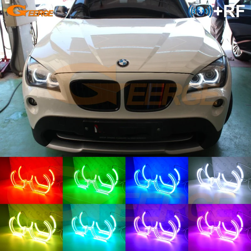 RF remote Bluetooth APP DTM crystal M4 Style Multi-Color RGB LED Angel Eyes For BMW X1 E84 2009-2015 Xenon headlight
RF remote Bluetooth APP DTM crystal M4 Style Multi-Color RGB LED Angel Eyes For BMW X1 E84 2009-2015 Xenon headlight
