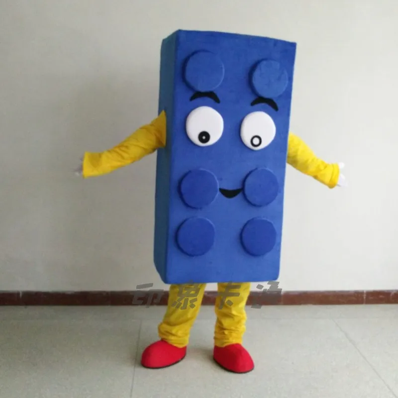 Advertising Doll Costume Building Block Toy Mascot Fursuit Blue Red Yellow Square Character Acting Suit Adult Size Child Friend
Advertising Doll Costume Building Block Toy Mascot Fursuit Blue Red Yellow Square Character Acting Suit Adult Size Child Friend