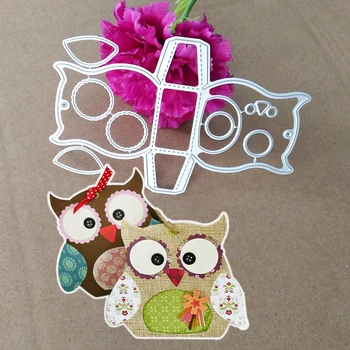 3D stereoscopic owl double-sided background metal die-cutting die set DIY scrapbook album relief folder
3D stereoscopic owl double-sided background metal die-cutting die set DIY scrapbook album relief folder