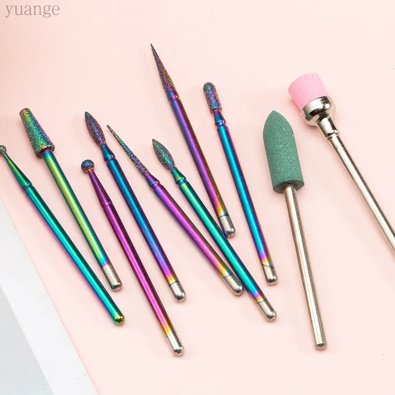 Manicure Implement Tungsten Steel Grinding Head Color Titanium Advanced Diamond Manicure Grinding Tool Grinding Head
Manicure Implement Tungsten Steel Grinding Head Color Titanium Advanced Diamond Manicure Grinding Tool Grinding Head