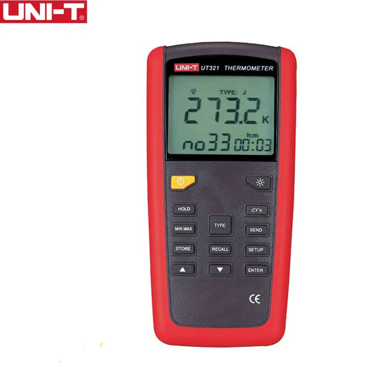 UNI-T UT321 Contact Type Termometers Range -150~1375 USB Interface Industrial Temperature Test Selection
UNI-T UT321 Contact Type Termometers Range -150~1375 USB Interface Industrial Temperature Test Selection
