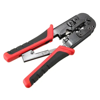 1Pcs Network Crimping Plier Multifunctional Ethernet Network Cable Crimp Tool Self-adjust Crimper Cutter Pliers Hand Tool
1Pcs Network Crimping Plier Multifunctional Ethernet Network Cable Crimp Tool Self-adjust Crimper Cutter Pliers Hand Tool