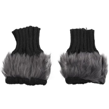 Lady Girl Shaggy Faux Fur Knit Fluffy Hands/LEG Warmers Ankle Boot Covers Gloves
Lady Girl Shaggy Faux Fur Knit Fluffy Hands/LEG Warmers Ankle Boot Covers Gloves