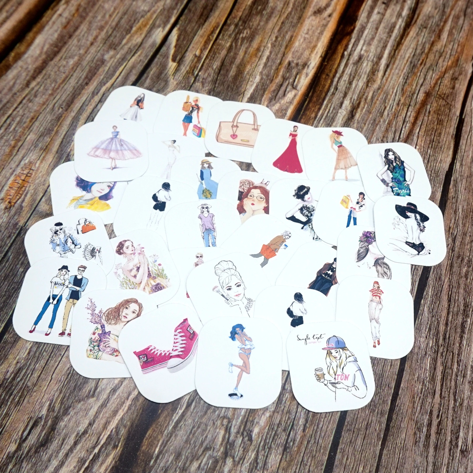 32pcs Cool Girs Waterproof Stickers DIY Laptop Case Car Skateboard Motorcycle Phone Stickers Students Diary Stationery Stickers
32pcs Cool Girs Waterproof Stickers DIY Laptop Case Car Skateboard Motorcycle Phone Stickers Students Diary Stationery Stickers