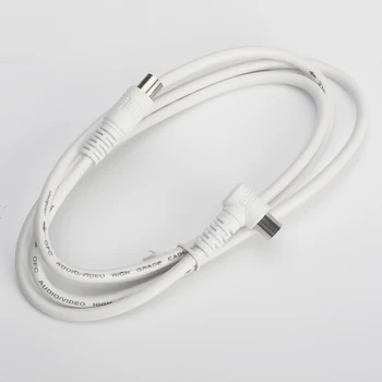 1.5m/59.06inch Antenna High Quality Video Cable For High-definition Television Digital TV / M-TV / STB HD TV Line
1.5m/59.06inch Antenna High Quality Video Cable For High-definition Television Digital TV / M-TV / STB HD TV Line