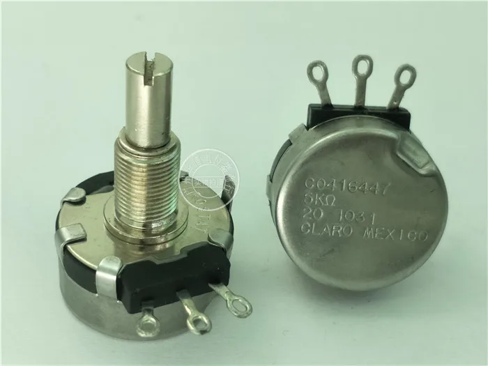 CLARO MEXICO C0416447 5 KOHM 45 degrees potentiometer For a storage battery car Washing machine
CLARO MEXICO C0416447 5 KOHM 45 degrees potentiometer For a storage battery car Washing machine