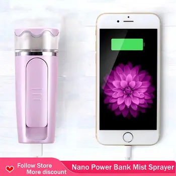40ML Mini Nano Facial Sprayer USB Nebulizer Face Steamer Humidifier Hydrating Anti-aging Wrinkle Women Beauty Skin Care Tools
40ML Mini Nano Facial Sprayer USB Nebulizer Face Steamer Humidifier Hydrating Anti-aging Wrinkle Women Beauty Skin Care Tools