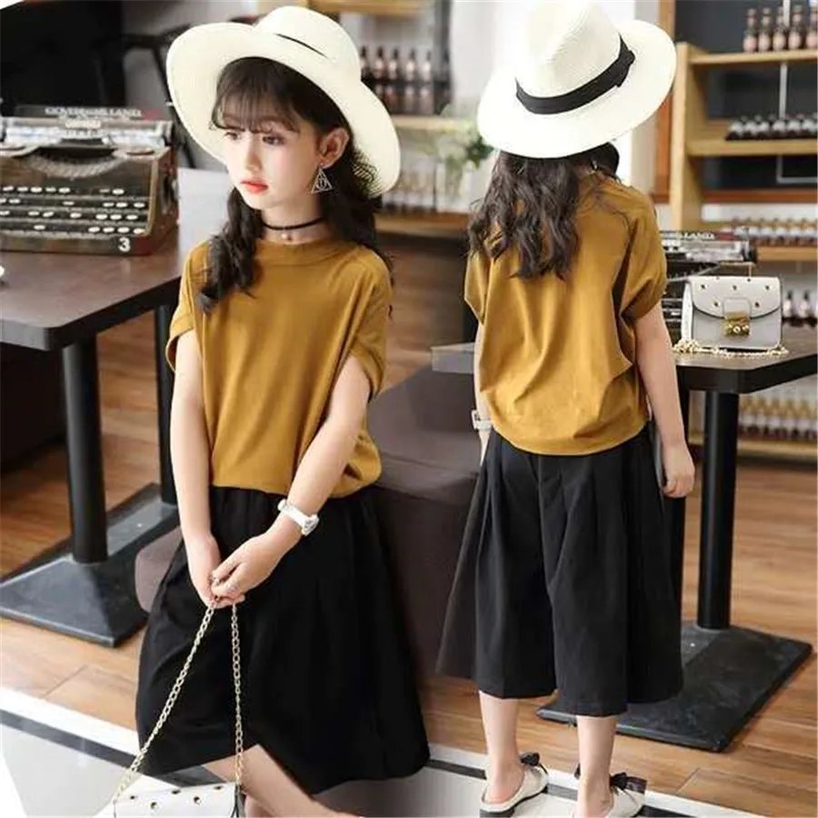 Girls Clothing Sets Short Sleeve T-Shirt+Pants 2Pcs Summer Kids Outwear Children Clothes Suits 3 4 5 6 7 8 9 10 11 13 Years
Girls Clothing Sets Short Sleeve T-Shirt+Pants 2Pcs Summer Kids Outwear Children Clothes Suits 3 4 5 6 7 8 9 10 11 13 Years