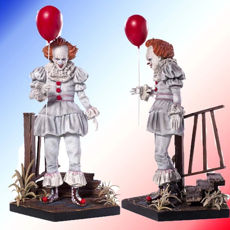 IT Pennywise Figure IT Joker Stephen King's Iron Studios PVC Action Figure Collectable Model Toy
IT Pennywise Figure IT Joker Stephen King's Iron Studios PVC Action Figure Collectable Model Toy
