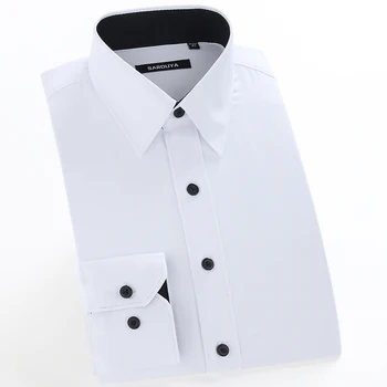 Men's Basic Designed Long Sleeve Dress Shirts Classic Collar Regular-fit Formal Business Work Social Solid Twill Tops Shirt
Men's Basic Designed Long Sleeve Dress Shirts Classic Collar Regular-fit Formal Business Work Social Solid Twill Tops Shirt
