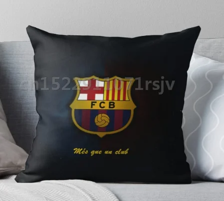FC Barcelona Soccer Badge Emblem Team Logo pillow Case Cotton Made Pillowcase 45X45cm,55X55cm(Two side)
FC Barcelona Soccer Badge Emblem Team Logo pillow Case Cotton Made Pillowcase 45X45cm,55X55cm(Two side)