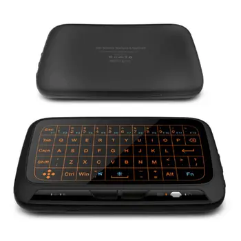 H182.4GHz Wireless Mini Keyboard with Whole Panel Touchpad Rechargable Li-ion Battery for PC Computer/Laptop
H182.4GHz Wireless Mini Keyboard with Whole Panel Touchpad Rechargable Li-ion Battery for PC Computer/Laptop