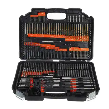 246PCS HSS Drill Bit Set Screwdriver Bits Multifunctional Drill Bit Set In Robust Plastic Storage Case DIY Wood Metal Drill Bit
246PCS HSS Drill Bit Set Screwdriver Bits Multifunctional Drill Bit Set In Robust Plastic Storage Case DIY Wood Metal Drill Bit