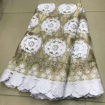 Guipure Lace Fabric 2020 High Quality French Net Lace Fabric African Tulle Mesh Lace Fabric for Wedding Dress GF6-5
Guipure Lace Fabric 2020 High Quality French Net Lace Fabric African Tulle Mesh Lace Fabric for Wedding Dress GF6-5