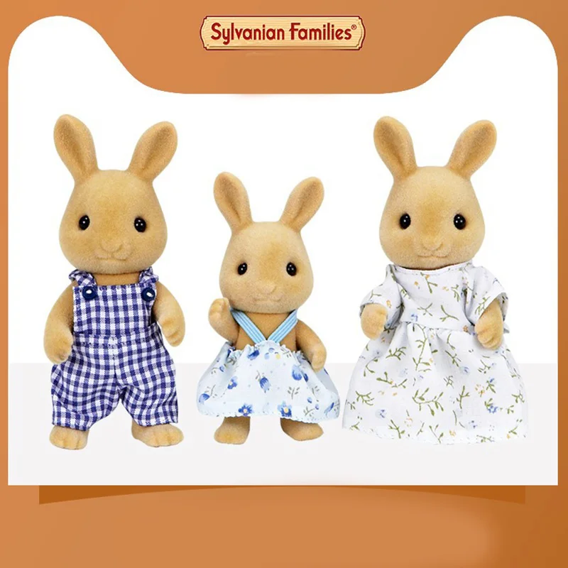 Sylvanian Families Toy Sweet Rabbit Family Contains three dolls High 15cm Children Birthday Gifts GIRL'S Play House Doll 5129
Sylvanian Families Toy Sweet Rabbit Family Contains three dolls High 15cm Children Birthday Gifts GIRL'S Play House Doll 5129