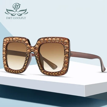 D&T 2021 New Fashion Cat Eye Sunglasses Women Men Diamond Lens Frame Square Shield Brand Designaer Luxury Party Cool Sun Glasses
D&T 2021 New Fashion Cat Eye Sunglasses Women Men Diamond Lens Frame Square Shield Brand Designaer Luxury Party Cool Sun Glasses