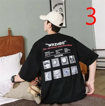 T-shirt male Korean version of the trend of fashion personality Slim thin section mercerized cotton wild shirt 3396
T-shirt male Korean version of the trend of fashion personality Slim thin section mercerized cotton wild shirt 3396
