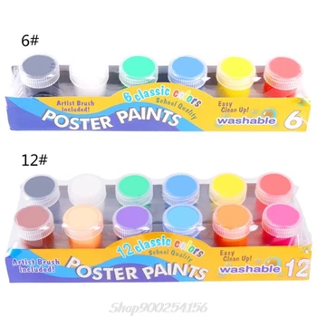 2020 New 20ml 6/12 Bright Colors Washable Gouache Paint for Kids School Finger Paint Au03 20 Dropship
2020 New 20ml 6/12 Bright Colors Washable Gouache Paint for Kids School Finger Paint Au03 20 Dropship