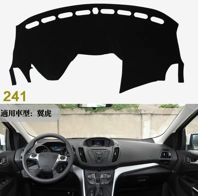 Car dashboard Avoid light pad Instrument platform desk cover Mats Carpets Auto accessories for Ford kuga 2013 - 2016
Car dashboard Avoid light pad Instrument platform desk cover Mats Carpets Auto accessories for Ford kuga 2013 - 2016