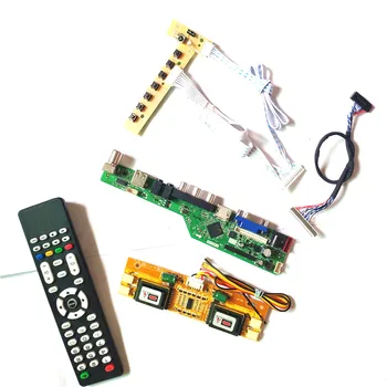 For LTM170EX-L01/L02 LCD display panel VGA HDMI AV USB 4CCFL 30Pin LVDS Remote+Inverter+keyboard T.V53 controller board DIY kit
For LTM170EX-L01/L02 LCD display panel VGA HDMI AV USB 4CCFL 30Pin LVDS Remote+Inverter+keyboard T.V53 controller board DIY kit