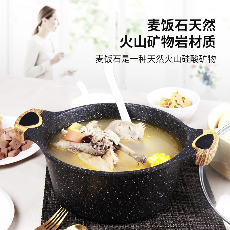 Medical Stone Stew Pot Stew-pan Stewing Pot Household Non-stick Pot Fuel Gas Cooker Dual Handle Flat Hot Pot Boil Donkey-hide Ge
Medical Stone Stew Pot Stew-pan Stewing Pot Household Non-stick Pot Fuel Gas Cooker Dual Handle Flat Hot Pot Boil Donkey-hide Ge