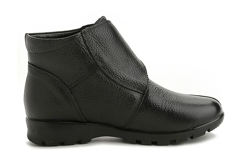 GKTINOO Fashion Winter Shoes Women's Genuine Leather Ankle Flat Boots Casual Comfortable Warm Woman Snow Boots GKTINOO Fashion Winter Shoes Women's Genuine Leather Ankle Flat Boots Casual Comfortable Warm Woman Snow Boots