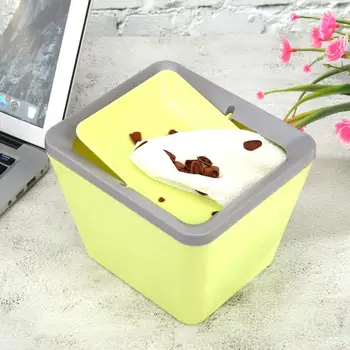 Practical Cute Rolling Flap Cover Type Mini Trash Plastic Household Portable Desktop Waste Bin Rotating Garbage Baskets
Practical Cute Rolling Flap Cover Type Mini Trash Plastic Household Portable Desktop Waste Bin Rotating Garbage Baskets