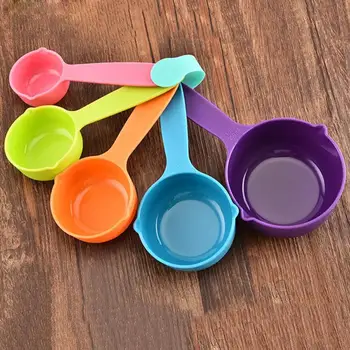 5pcs/set Measuring Spoons Colorful Plastic Measure Spoon Useful Sugar Cake Baking Spoon Kitchen Baking Measuring Tools
5pcs/set Measuring Spoons Colorful Plastic Measure Spoon Useful Sugar Cake Baking Spoon Kitchen Baking Measuring Tools