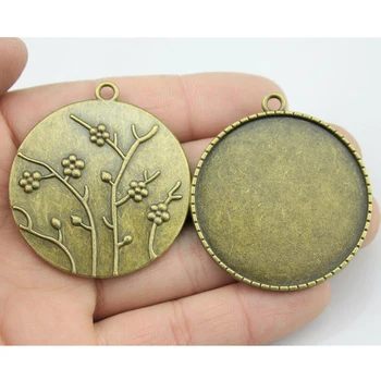 2pcs 40mm Inner Size Antique Bronze Branch Fruit Harvest Cameo Cabochon Base Setting Charms Pendant Jewelry Findings
2pcs 40mm Inner Size Antique Bronze Branch Fruit Harvest Cameo Cabochon Base Setting Charms Pendant Jewelry Findings